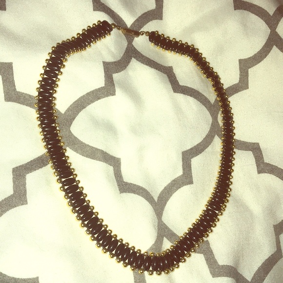 Jewelry - Black and gold necklace
